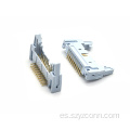 Conector del encabezado de eyector de lanzamiento de 2.54 mm ángulo recto